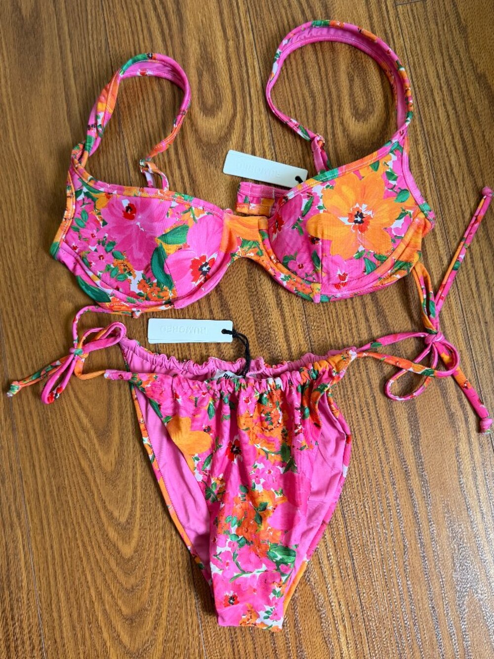 Rumored Floral Bikini Set - NWT